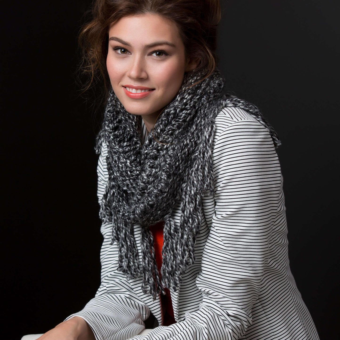 Red Heart Knit Urban Cowl