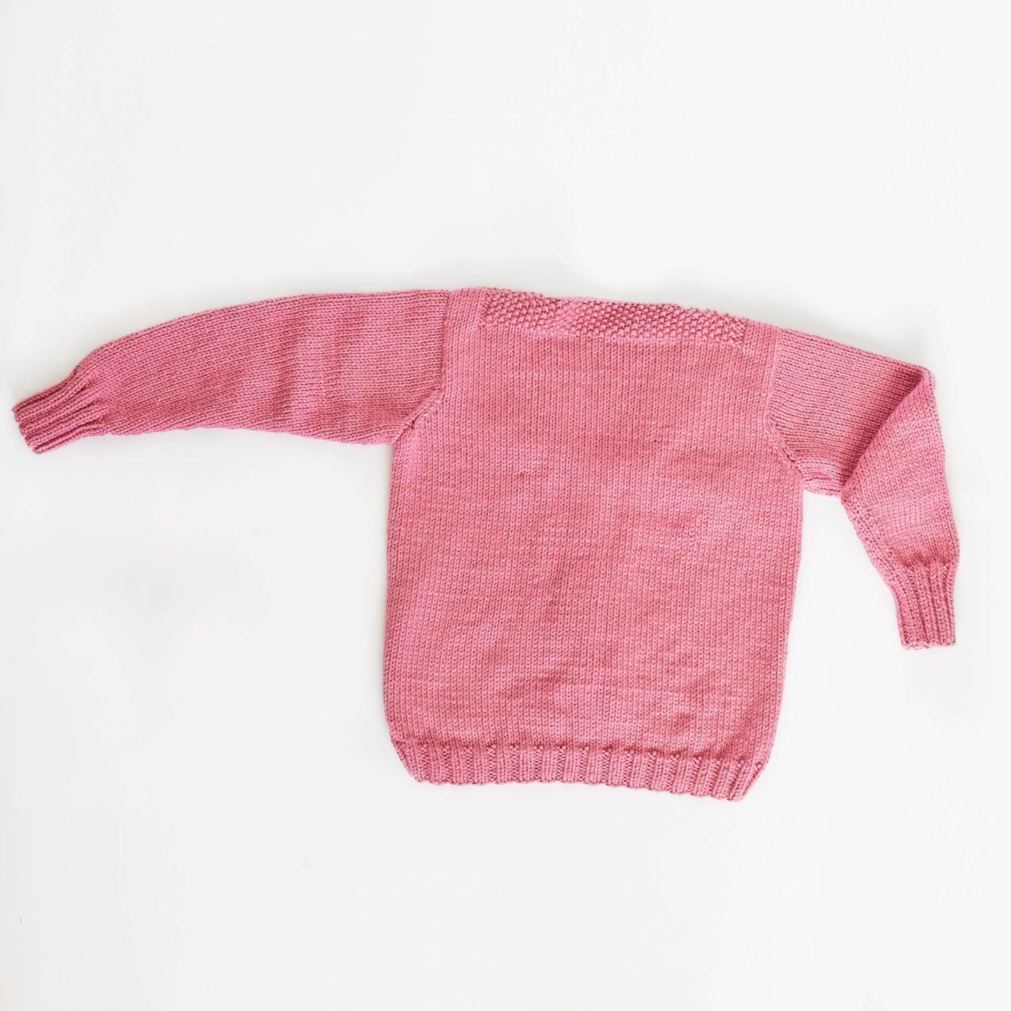 Red Heart Lovely Cable Knit Sweater