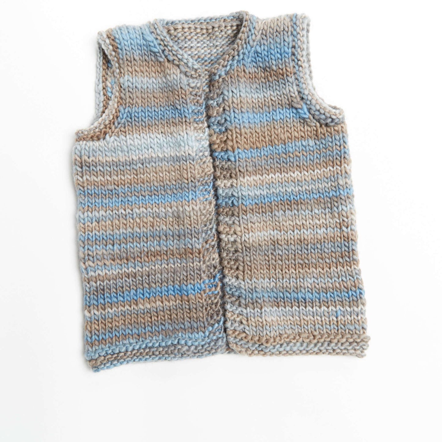 Red Heart Knit Simply Styled Vest