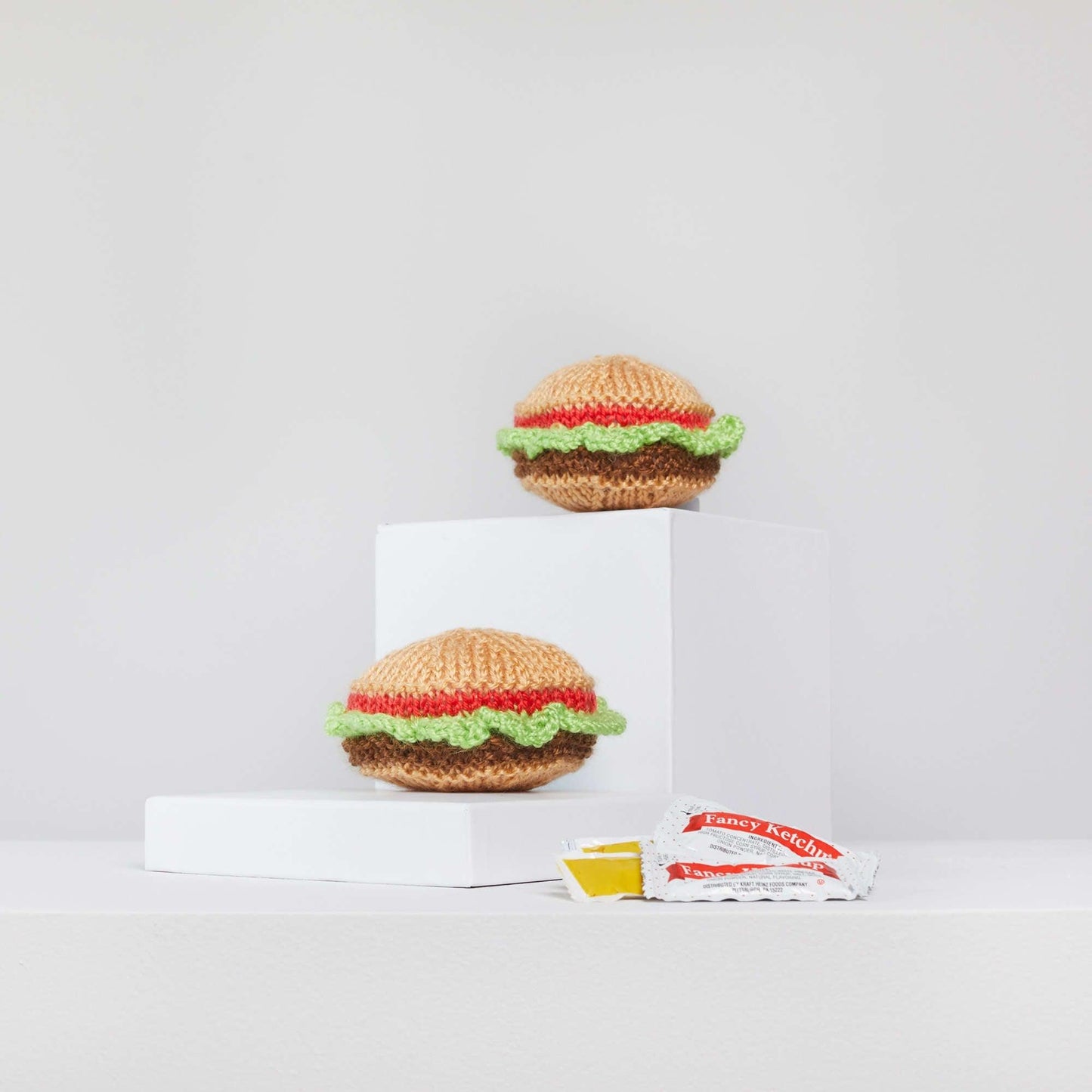 Red Heart Yummy Knit Hamburgers