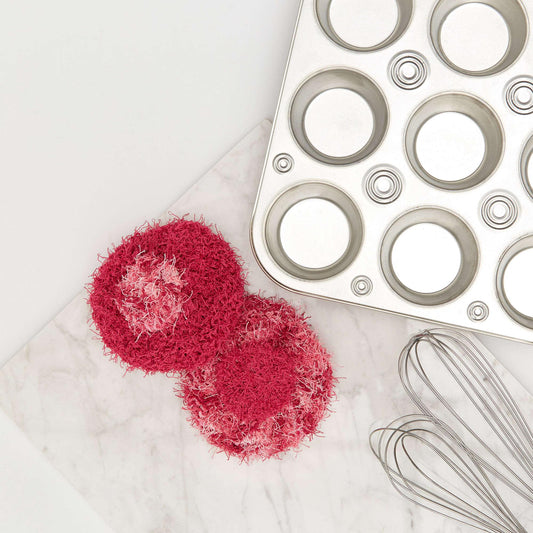 Red Heart Make It Shine Knit Scrubby