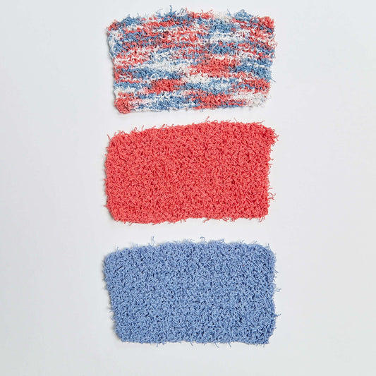 Red Heart Knit Scrubby Rectangle