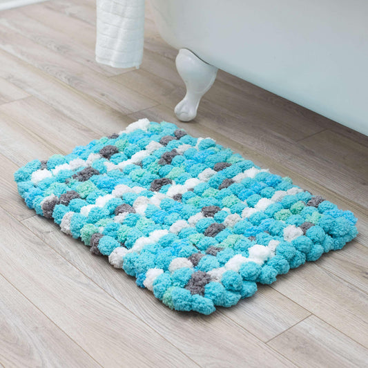 Red Heart Knit Luxurious Bath Rug