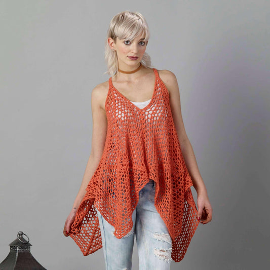 Sugar Bush  Crochet Granny's Hankie Tank