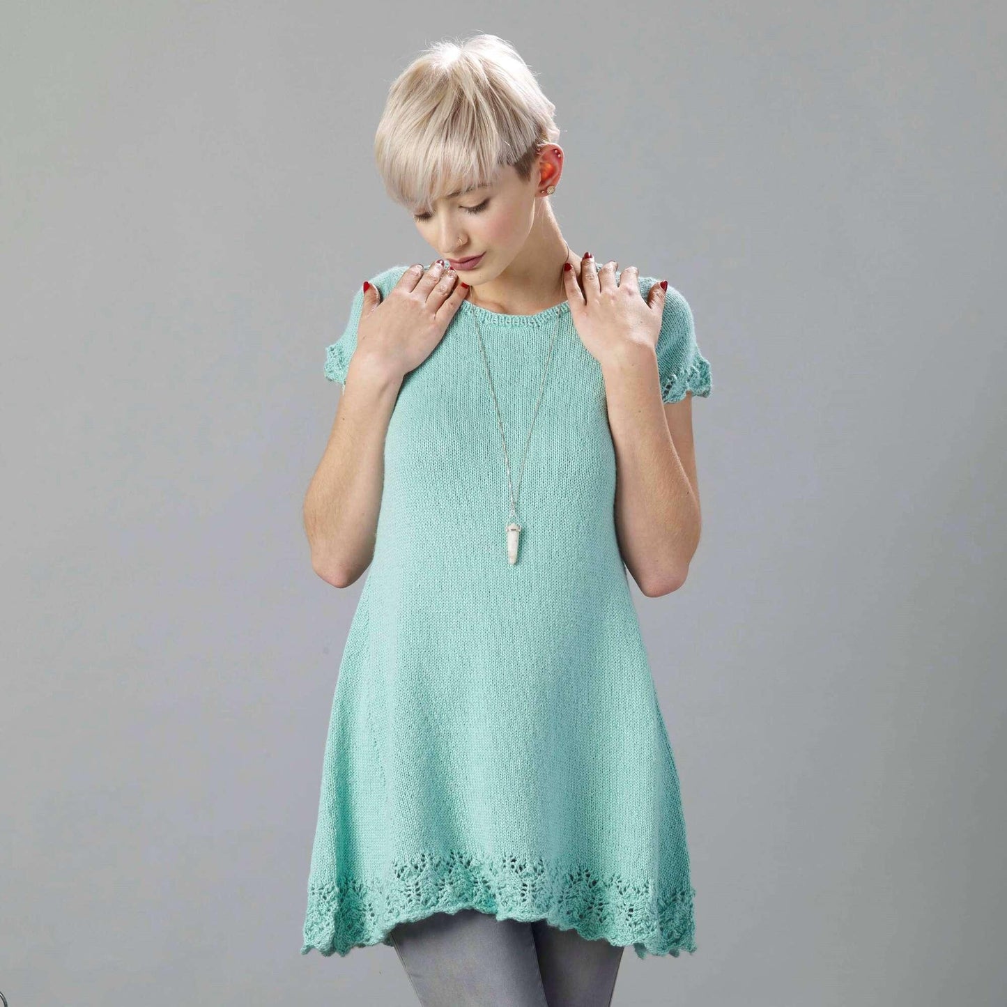 Sugar Bush  Knit Lacy Eh! Line Tunic