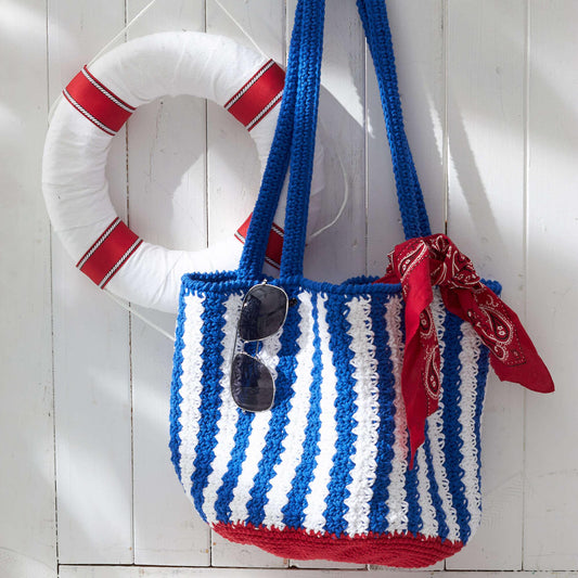 Lily Sugar'n Cream Nautical Striped Bag