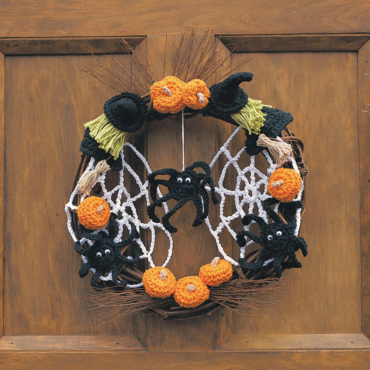 Lily Sugar'n Cream Trick or Treat Wreath