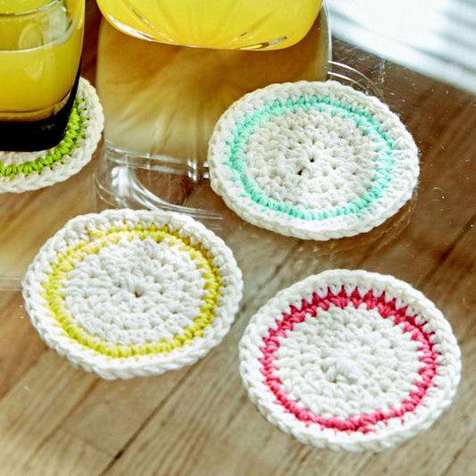 How To Crochet Coasters For Beginners