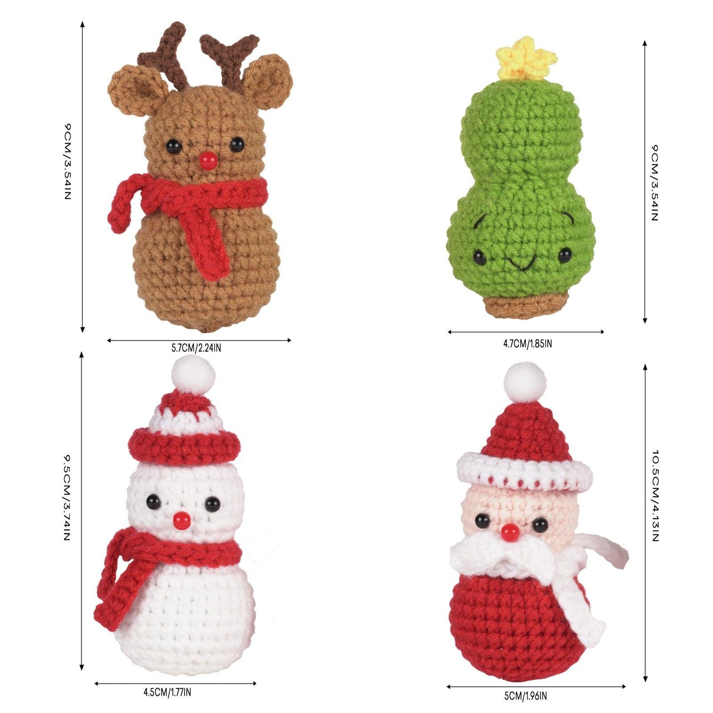 Beginners Crochet Kit-Christmas Gift - Dynamic Frog