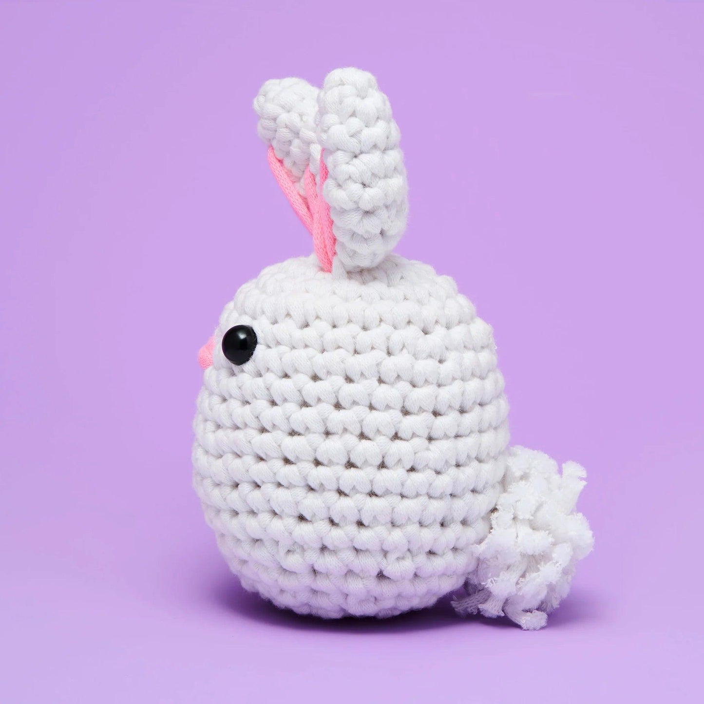 White Rabbit Crochet Kit for Beginners – Hop Into Crafting with Cuteness 🐇🧶 - Dynamic Frog