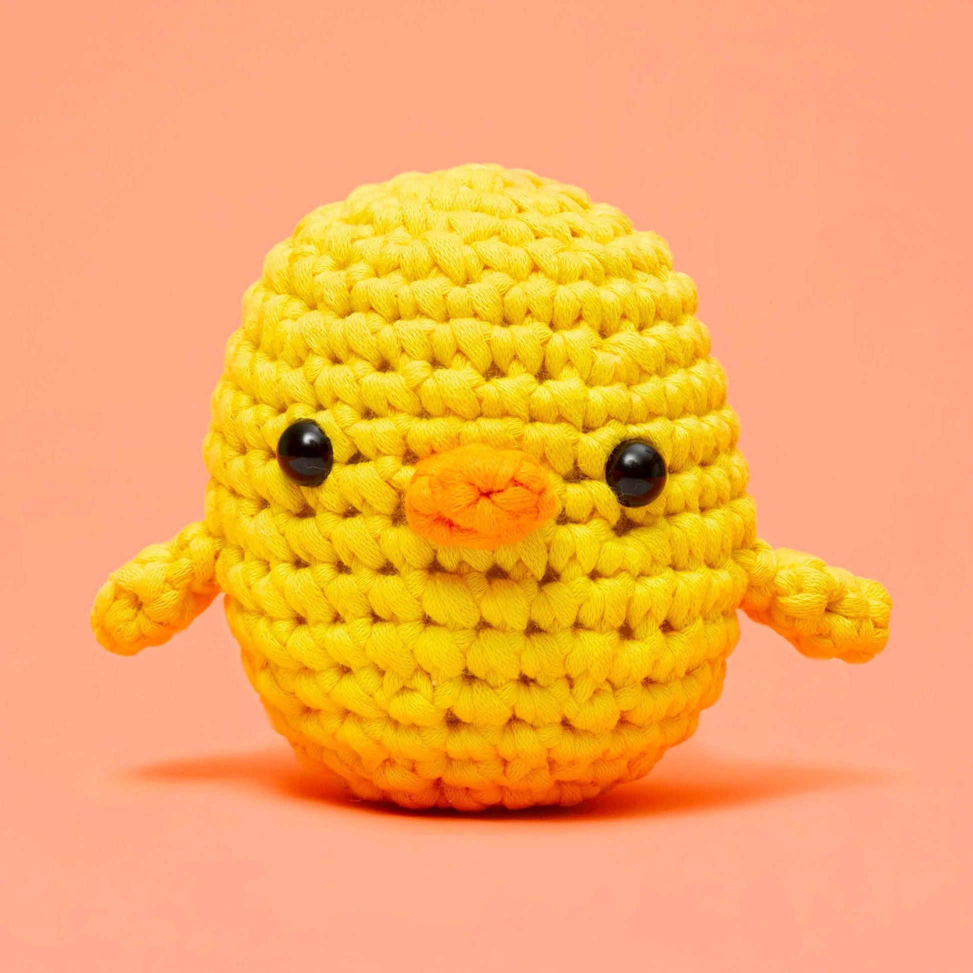 Yellow Chick Crochet Kit for Beginners – Hatching Your New Crafty Best Friend!🐥🧶 - Dynamic Frog